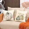 Herbst Kissenbezug 45x45,4er Set Herbst Kissenbezüge,Herbst Produktbild-Vorschau 3