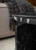 WOHNLING Stolik kawowy 60x60x33 cm Czarny Stolik do salonu Podgląd zdjęcia produktu 5