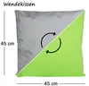 JACK 2-farbiges Wende Outdoor Lounge Kissen 45x45cm Produktbild-Vorschau 4