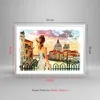 Gerahmtes Poster - Weißer Rahmen - Venedig Brücke Wasser - Produktbild-Vorschau 5