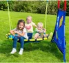 Hudora Nestschaukel / Schaukel Alu Ø120cm blau/gelb Produktbild-Vorschau 5