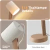 ZMH Tischleuchte 2er Set Braun Tischlampe Wohnzimmer Produktbild-Vorschau 6