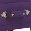 Nachttisch Dunkelviolett 40 x 35 x 40 Samt , Nachttische & Produktbild-Vorschau 7