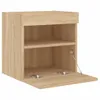 The Living Store TV-Wandschrank mit LED-Leuchten Produktbild-Vorschau 9