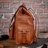 Belveder Rucksack aus Echt-Leder Kurierrucksack Produktbild-Vorschau 8
