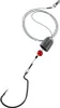 Jenzi Texas Rig 7x7 mit Offset Haken und Bullet #2/0 Produktbild-Vorschau 1