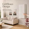 Bílá závěsná skříňka 120 × 60 × 34 cm, 2 dvířka, vysoký Náhled obrázku produktu 5
