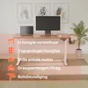 AREBOS verstelbaar bureauframe, elektrisch, met Productafbeelding-voorbeeld 3