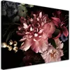 Leinwandbild Pfingstrosenstrauß aus rosa Blüten 90x60 Feeby Produktbild-Vorschau 1