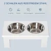 PawHut : gamelle surélevée pour chien, gamelle pour animaux Voir les images du produit 5