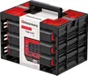 Organizer-Set 3-teilig stapelbar mit Wandmontage mit Boxen Produktbild-Vorschau 33
