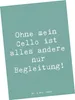 Mr. & Mrs. Panda Grußkarte Spruch Cello Magie - Meeresbrise Produktbild-Vorschau 1