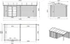 Gartenhaus, Gerätehaus 17.4m2 - 5.79x3m - 28mm - Produktbild-Vorschau 3
