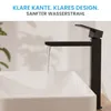 Bächlein Wasserhahn hoch fürs Bad in kantigem Design – Produktbild-Vorschau 4