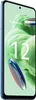 A blue smartphone with a light green background and large white text '12'. Produktbild-Vorschau