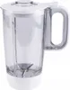 A close-up studio shot of a blender jug with its lid and blades. Produktbild-Vorschau