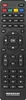 A black remote control with various buttons and labels. Produktbild-Vorschau