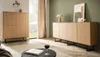 Sideboard "Breda" in Stone Eiche Kommode 200 x 90 cm, mit Produktbild-Vorschau 8