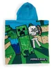 Minecraft pončo do kúpeľa - Mäkká a savá mikina s kapucňou Náhľad obrázku produktu 2
