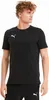 A man wearing a black Puma t-shirt and black shorts. Anteprima dell’immagine prodotto