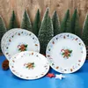 6x Candyman dortový talíř porcelánový 6 osob dezertní talíř Náhled obrázku produktu 3