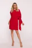 BeWear dames mini-jurk, warm model, S423, rood, maat XXL Productafbeelding-voorbeeld 5