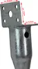 L-Profil Bodenhülse 9x9 cm zum Einschrauben 48,5 cm Länge Produktbild-Vorschau 3