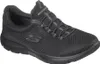 A single black Skechers shoe is shown against a white background. Náhled obrázku produktu