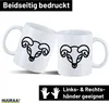 Huuraa Kaffeetasse Widder Sternzeichen Symbol 330ml Weiß Produktbild-Vorschau 2