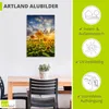 ARTland Wandbild Alu für Innen & Outdoor Sonnenblumen im Produktbild-Vorschau 4