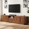 Nízky televizní stolek Merax se zasouvacími dvířky, 200 cm, Náhled obrázku produktu 8