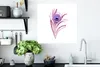 MuchoWow® Poster Pfauenfedern - Lila - Glitter 50x50 cm - Produktbild-Vorschau 3
