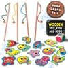 Montessori Wood Baby Fish Fun Náhled obrázku produktu 4