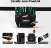 Wiltec Werkzeuggürteltasche 24 x 28 cm bis 15 kg, Werkzeug Produktbild-Vorschau 6