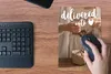 MuchoWow® Mauspad Mousepad Sprichwörter - 'Mit Liebe Produktbild-Vorschau 4