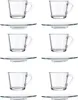 Kaffeetassen, 6er-Set, Glas, 190 ml Produktbild-Vorschau 1