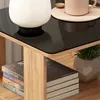 Couchtisch Vicco Velito Goldkraft Eiche/Schwarz 50 x 50 cm, Produktbild-Vorschau 4