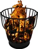 Cesto per il fuoco Cesto per legna da ardere con manico in Anteprima dell’immagine prodotto 2
