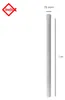 INEFA 100cm Fallrohr Kunststoff DN75 (75mm) Grau, Produktbild-Vorschau 2