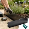 VOUNOT® 10er Set verzinkt Metall Rasenkante Beeteinfassung Produktbild-Vorschau 1