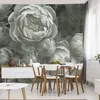 Muralo Vlies Fototapete graue BLUMEN Pfingstrosen Pflanzen Produktbild-Vorschau 7