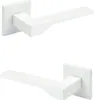 HEXIM Türgarnitur, Zimmer Türgriff WC / Bad Aluminium matt Produktbild-Vorschau 1