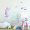RoomMates - Glitzer Einhorn Pastell Produktbild-Vorschau 1