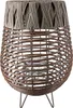 GILDE Windlicht, "Aves", Polyethylen, braun, , H. 41 cm, D. Produktbild-Vorschau 1