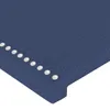 vidaXL Kopfteile 4 Stk. Blau 72x5x78/88 cm Stoff -  Kopf- & Produktbild-Vorschau 12
