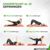 Tunturi NBR Yogamat met Draagtas - Fitnessmat Extra dik & Productafbeelding-voorbeeld 8