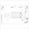 Diagram showing how to install a light fixture. Produktbild-Vorschau