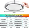 XMTECH LED Deckenleuchte Dimmbar mit Fernbedienung, 60W Produktbild-Vorschau 2