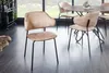 riess-ambiente Design Stuhl VOGUE champagner greige Samt Produktbild-Vorschau 3