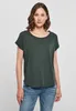 Build Your Brand BY036 | Tee Long Slub Femme / Coupe extra Voir les images du produit 2